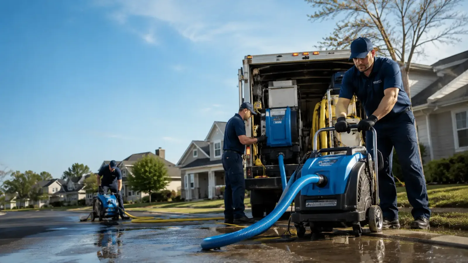 Flood Damage Cleanup in Rhome, TX